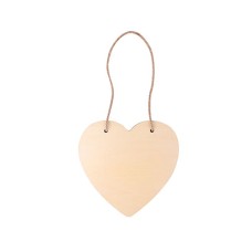 Door Hanger Heart(Plywood, 20*20cm)