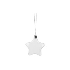 Plastic Ornament(Star, 9*9.5cm)
