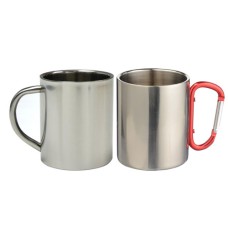 Stainless Steel Clip-on Mugs (4)