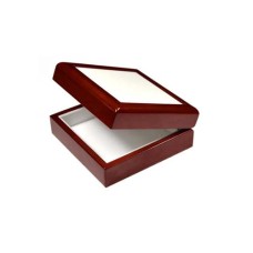 Jewelry Box (4"x4", Maroon)