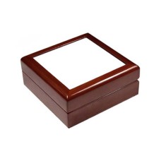 Jewelry Box (6"x6", Maroon)