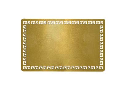 Business Name Card(Gold, S)