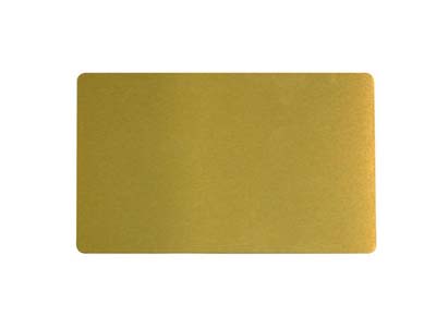 Business Name Card(Gold, Straight)