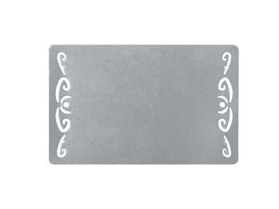 Business Name Card(Silver, Butterfly)