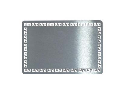 Business Name Card(Silver, S)