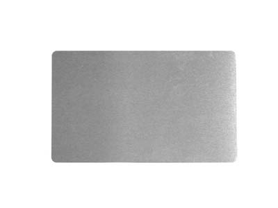 Business Name Card(Silver, Straight)