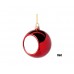 8cm Plastic Christmas Ball Ornament