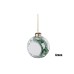 8cm Plastic Christmas Ball Ornament w String