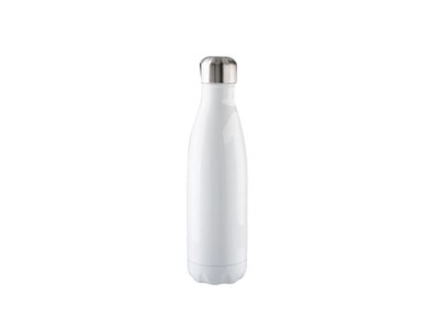 17oz Stainless Steel Coke Bottle(White)