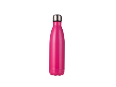 17oz Stainless Steel Cola Bottle(Rose Red)