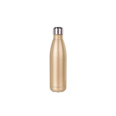 17oz/500ml Stainless Steel Cola Bottle(Glitter Gold)