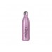 17oz/500ml Stainless Steel Cola Bottle(Glitter Pink)