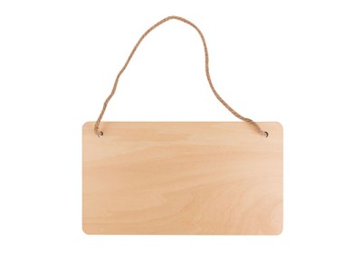 Door Hanger Horizontal(Plywood, 14.5*26cm)