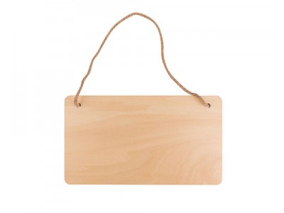 Door Hanger Horizontal(Plywood, 14.5*26cm)