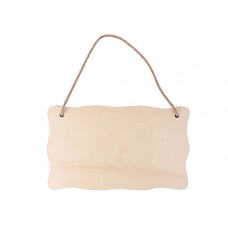 Door Hanger Lacy(Plywood, 15*25cm)