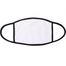 Sublimation Face Mask(Black Edge/Elastic Ear, Large)