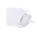 Poly-Cotton Face Mask with Filter(13*18.5cm, White Strap)