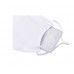 Poly-Cotton Face Mask with Filter(13*18.5cm, White Strap)