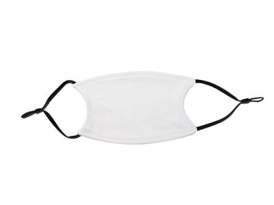 Poly-Cotton Kids Face Mask with Filter(10*15cm, Black Strap)