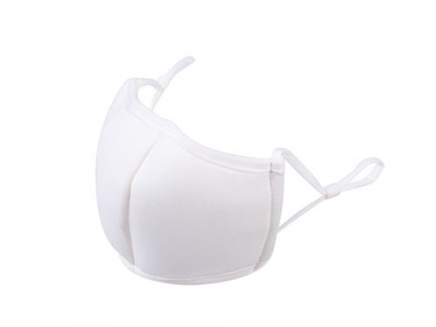 3D Mask with Elastic Ear Loops(10*15cm, White)