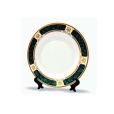 7.5" Rim Plate(Green Design)