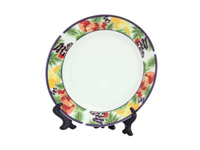 7.5" Rim Plate(Red Berry)