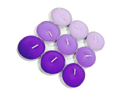 Aroma Tealight Candle-Gradient Purple