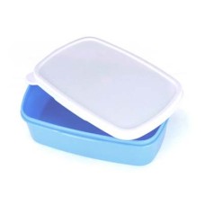 Plastic Lunch Box-Blue