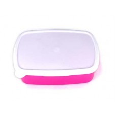 Plastic Lunch Box-Purple Red