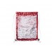 Drawstring Backpack(Sequin, Red/Silver)