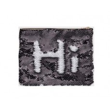 Makeup Bag(Sequin, Black/White)