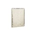 A5 Notebook(Flip Sequin, Gold/White)
