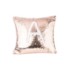Pillow Cover(Flip Sequin, Champagne/White)