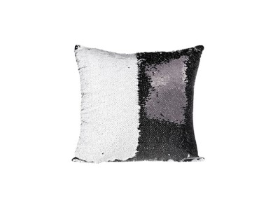 Pillow Cover(Flip Sequin, Black/White)