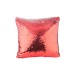 Pillow Cover(Flip Sequin, Red/Silver)