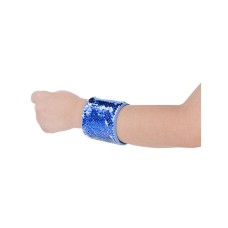 Bracelet(Sequin, Dark Blue/White)