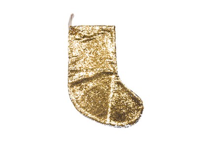 Christmas Stocking(Sequin, Gold/Silver)