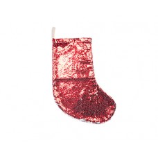 Christmas Stocking(Sequin, Red/Silver)