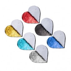 Flip Sequin Paster(Heart, 19*22cm)