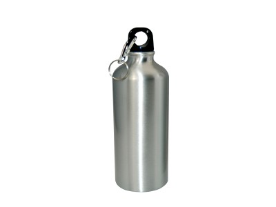 600ml Aluminium Water Bottle Silver