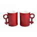 10oz Magic Couple Mugs(Black/Red)