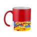 11oz Magic Color Change Mug(Red Matt)