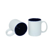 11oz Two-Tone Color Mug(Inside Only) Blue