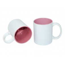 11oz Two-Tone Color Mug(Inside Only) Pink