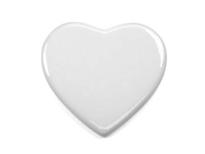 4" Heart Tile