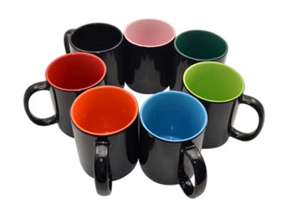 11oz Black Mug w Inside Color