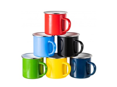 12oz Enamel Cup(Multi Colors)