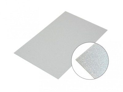 Metal Pearl Sparkling Board Silver 10*15