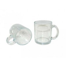 11oz Glass Mug(Clear)