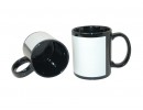 Black Mug w White Patch